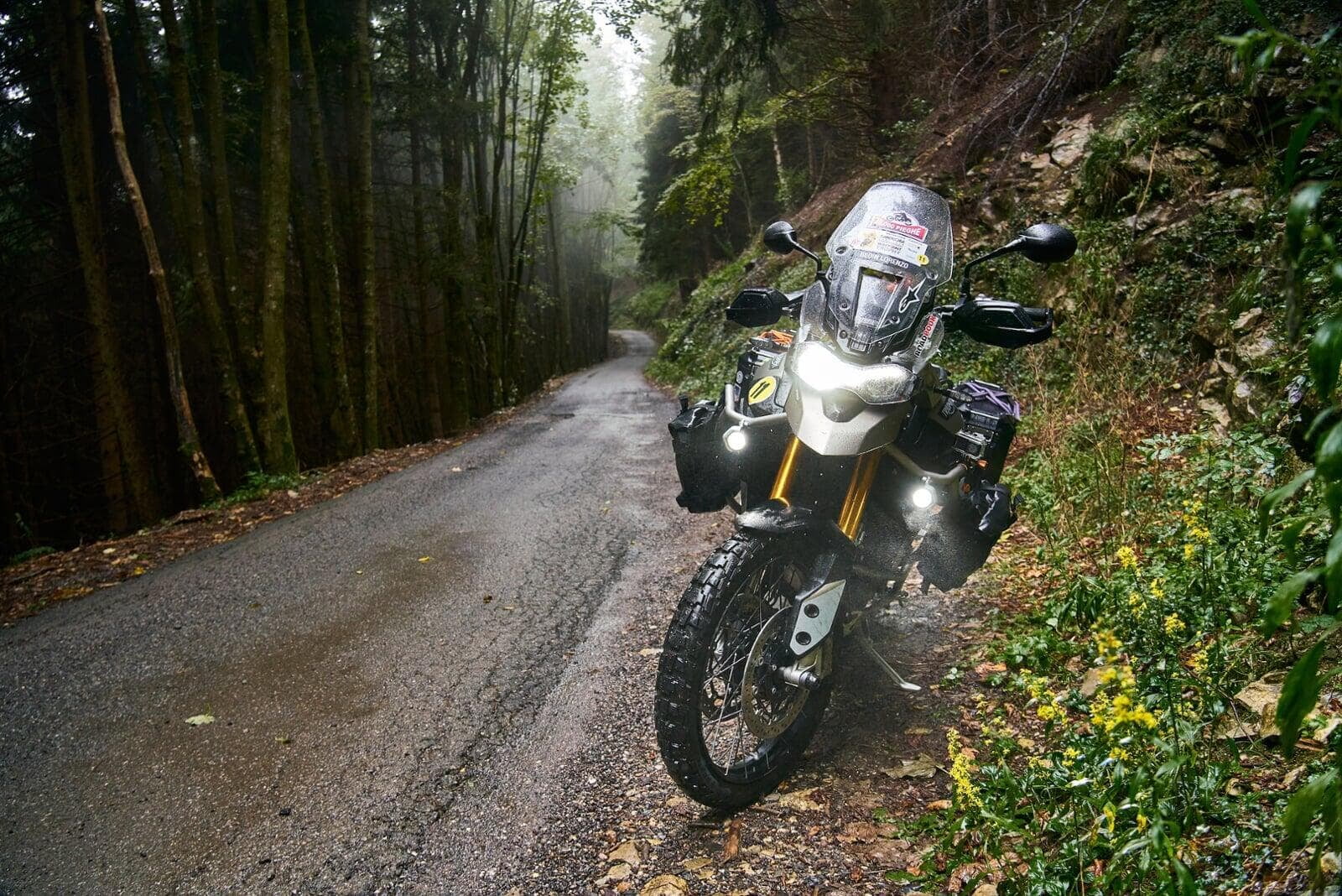 Dunlop Trailmax RAID: test approfondito sul bagnato