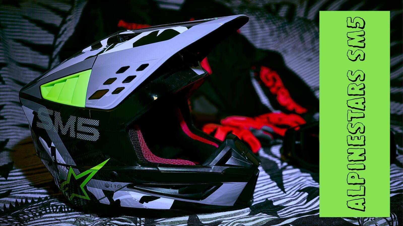 Alpinestars SM5: il casco da cross che mancava