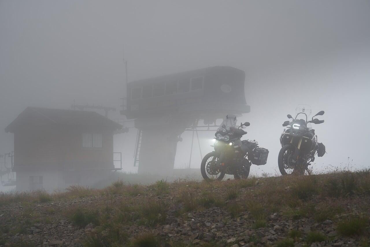 Maniva Crocedomini nebbia maxienduro